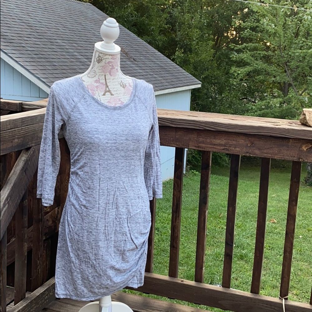 Express Ruched Body fit Dress - Picture 2 of 6